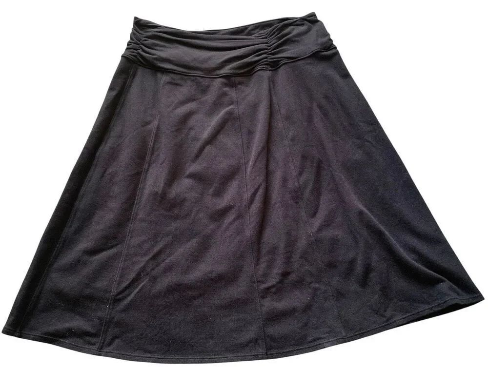 Athleta Bodega Athletic Athleisure black A LINE SKIRT sz S